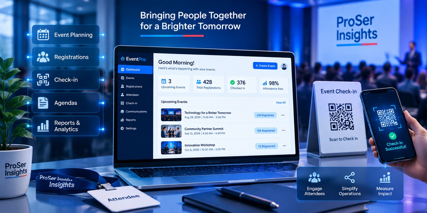 Event Management System by ProSer Insights
