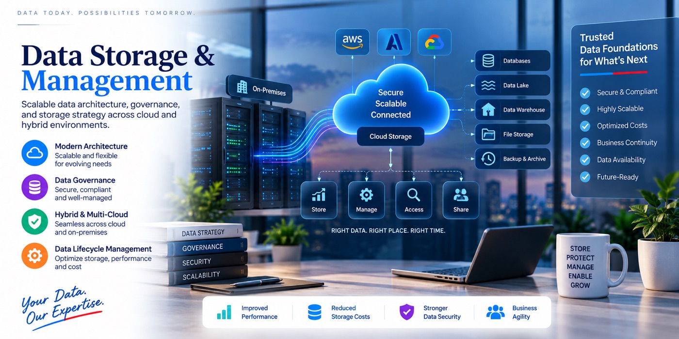 Data Storage & Management services from ProSer Insights